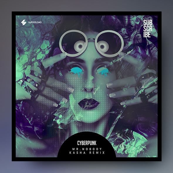 cyberpunk album cover artwork