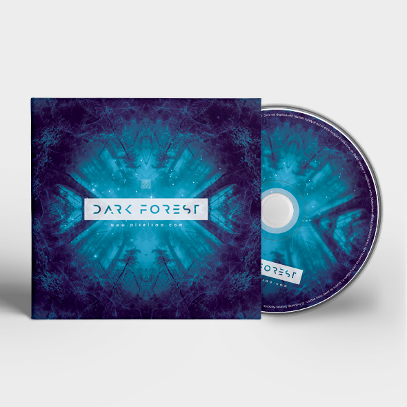 psychedelic cd cover psd
