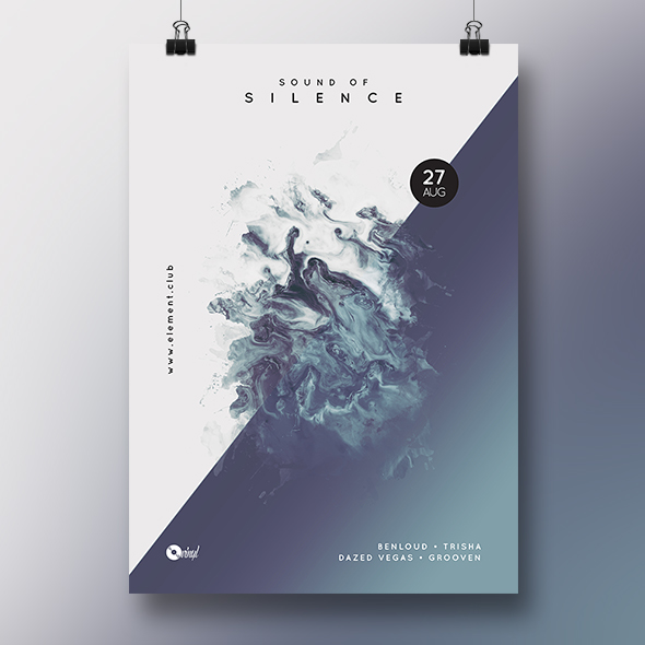 abstract poster template