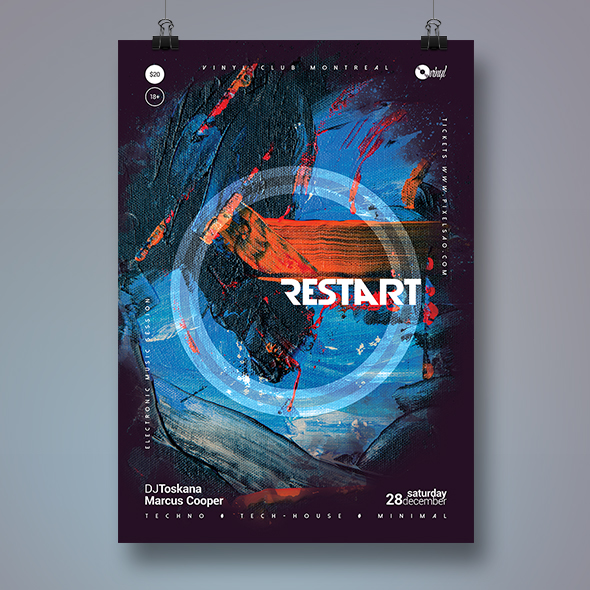 creative poster template