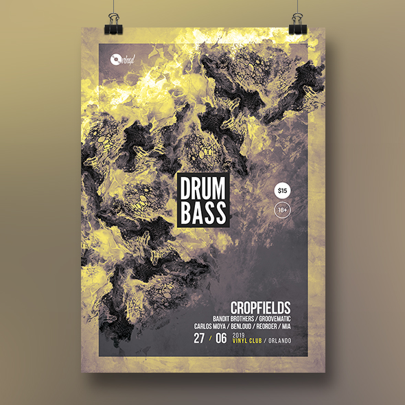 abstract poster template